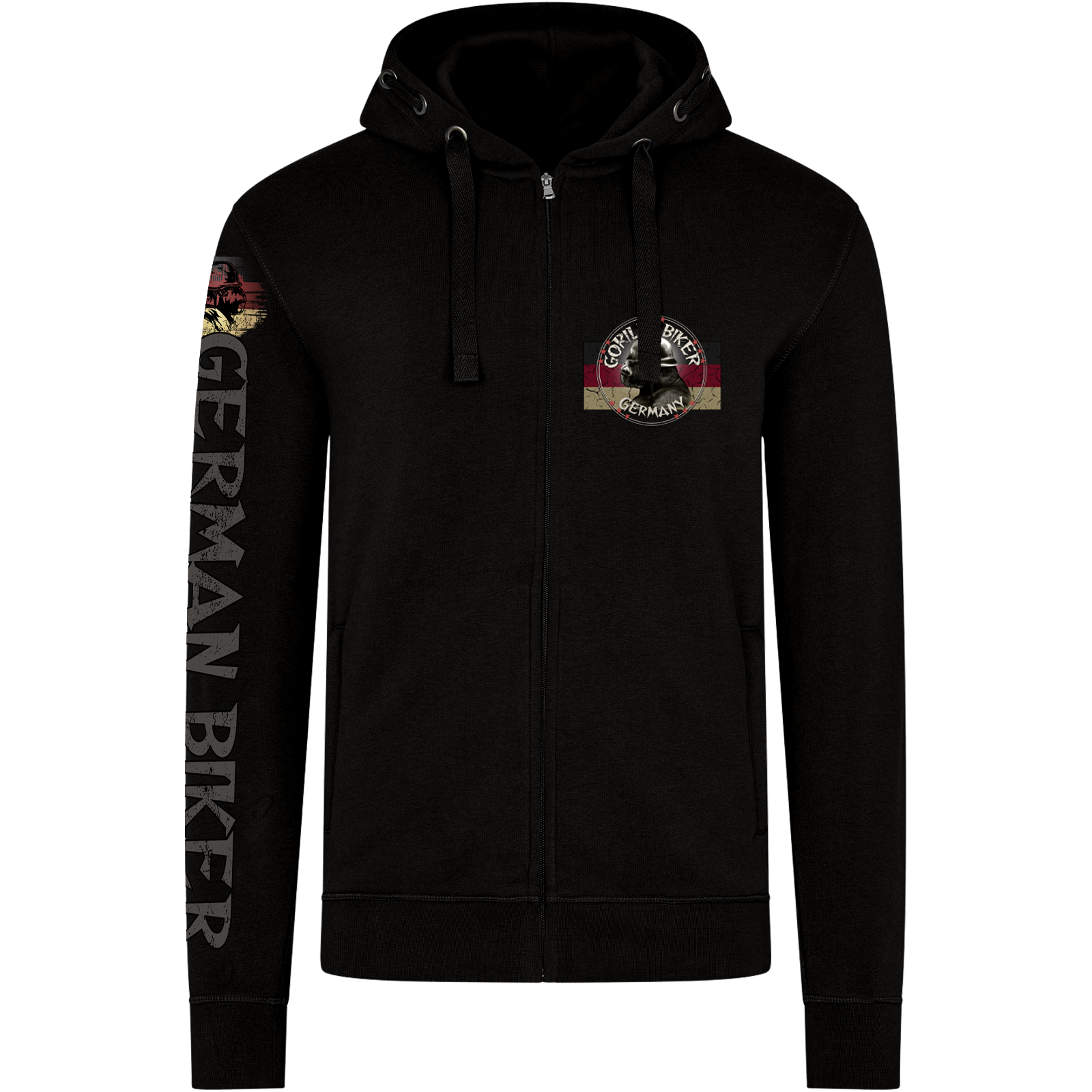 Herren Premium Kapuzenjacke ( GBGB Gorilla Biker Germany )