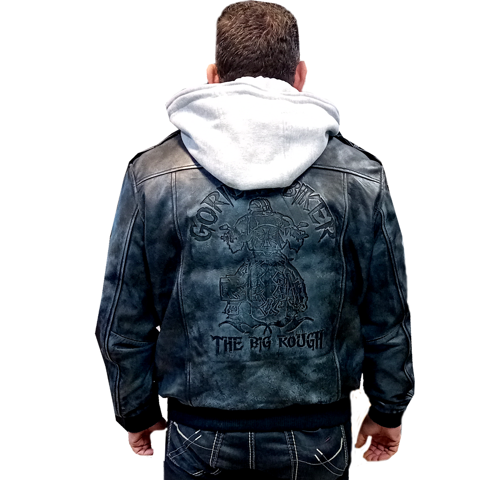 Lederjacke "Rock" ( Gorilla Biker GB5 )
