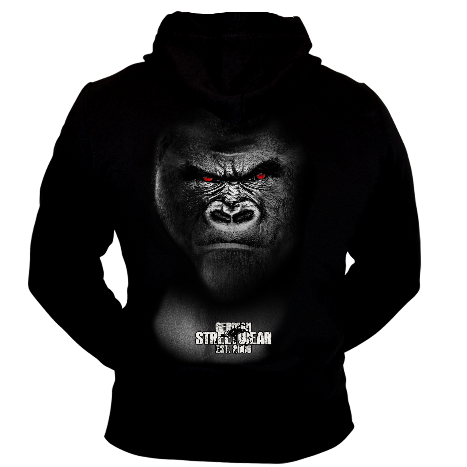 Herren Hoodie ( SR165 Silberrücken Gorilla Inside )