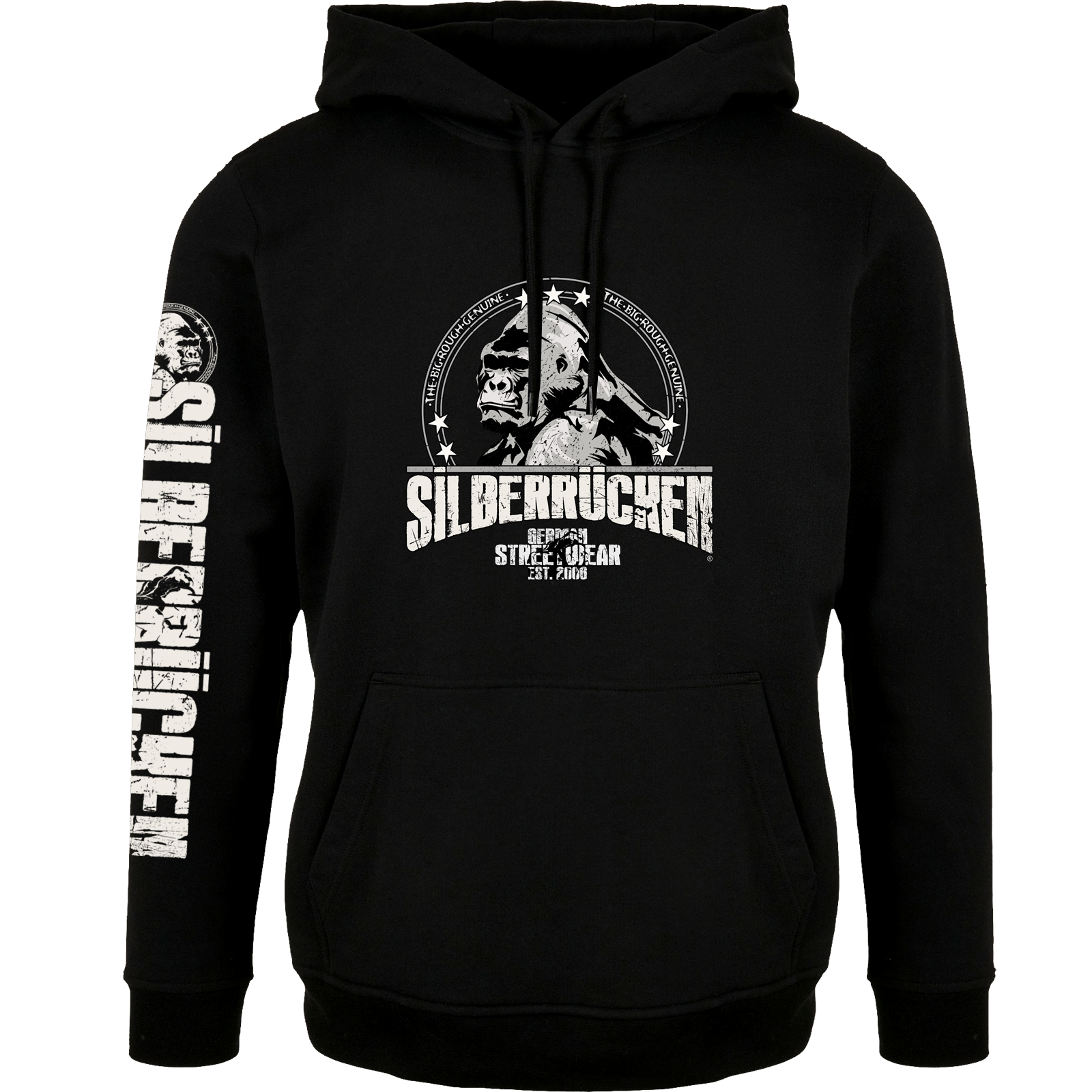Herren Hoodie ( SR165 Silberrücken Gorilla Inside )