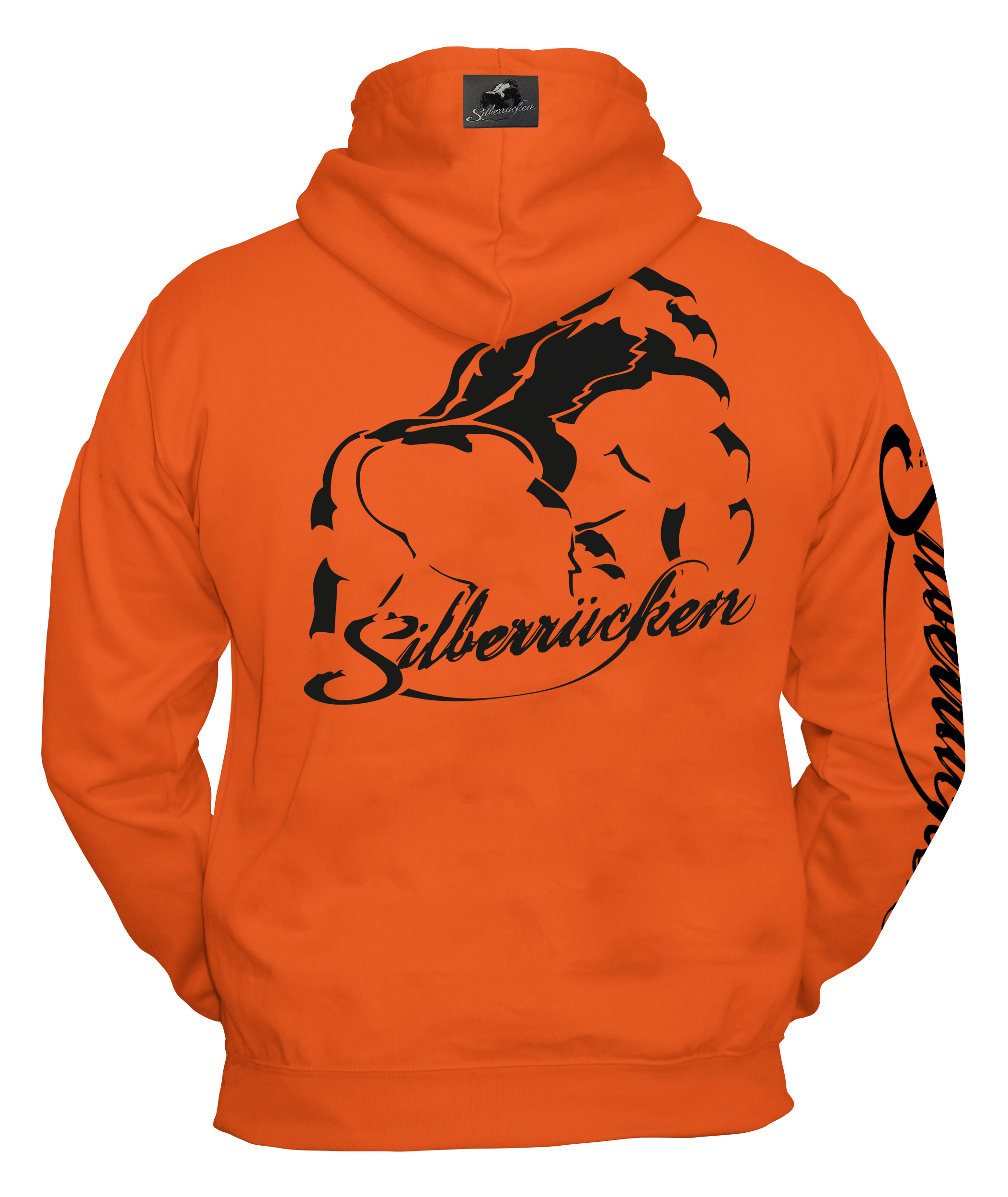 Neon Hoodie ( SR101N Silberrücken Grundmotiv )