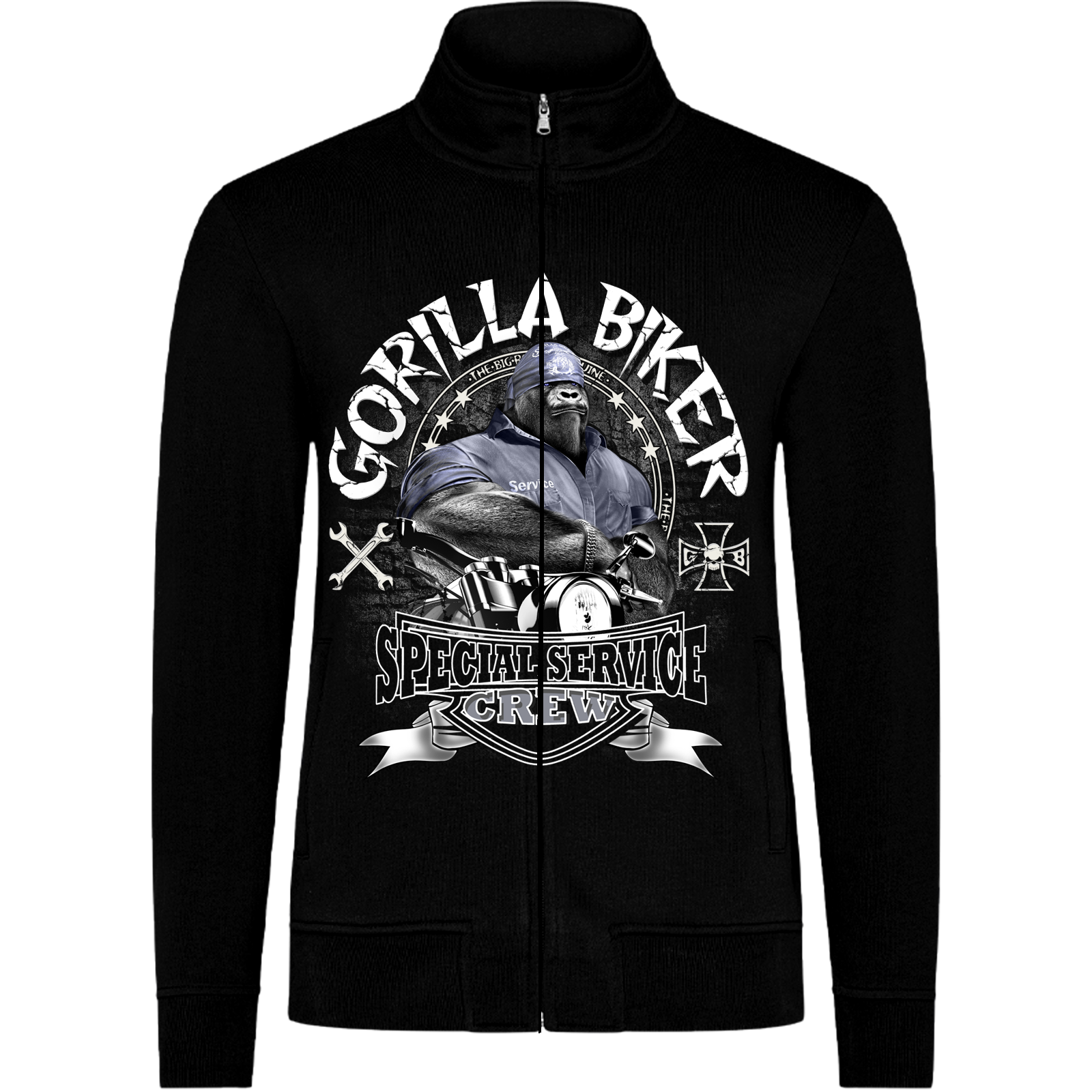 Herren Trainingsjacke ( GB26 Gorilla Biker )