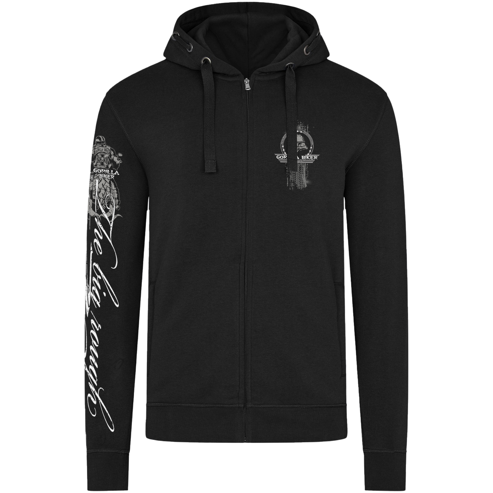 Herren Premium Kapuzenjacke ( Gorilla Biker GB45 Roadstop )