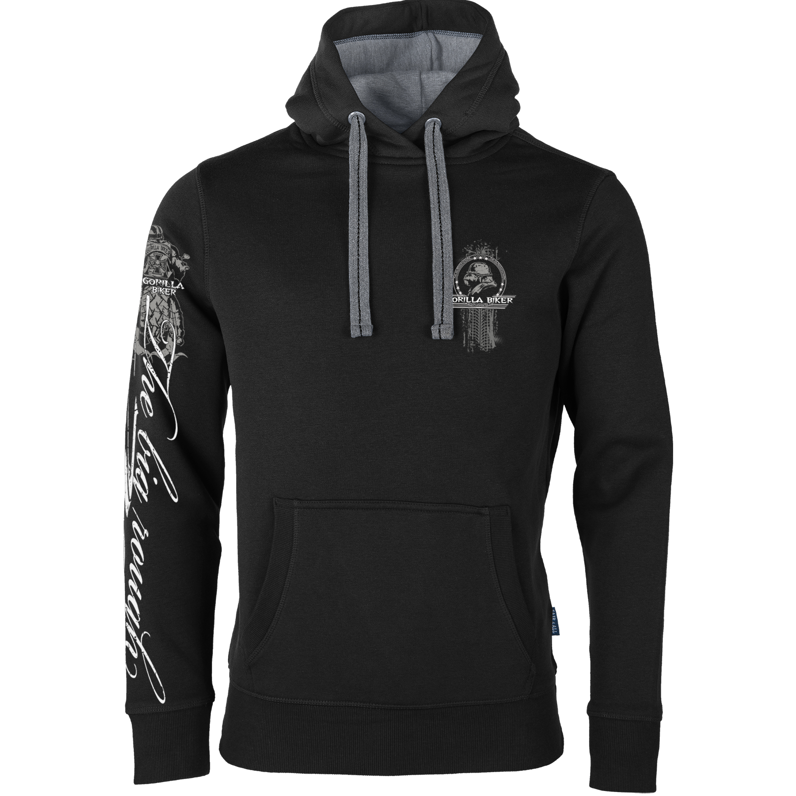 Herren Premium Hoodie ( Gorilla Biker GB45 Roadstop )