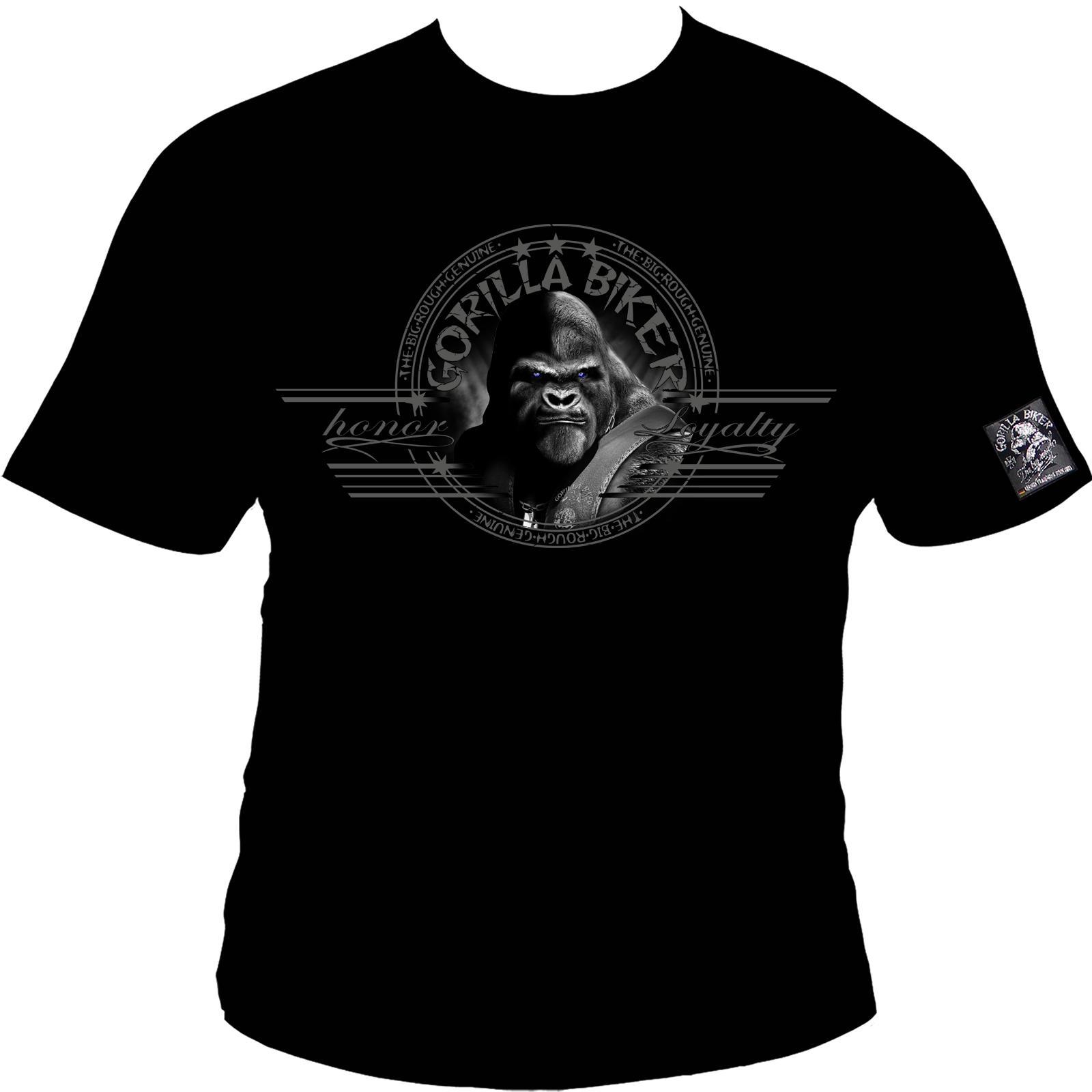 T-Shirt ( Gorilla Biker GB47L Logo )