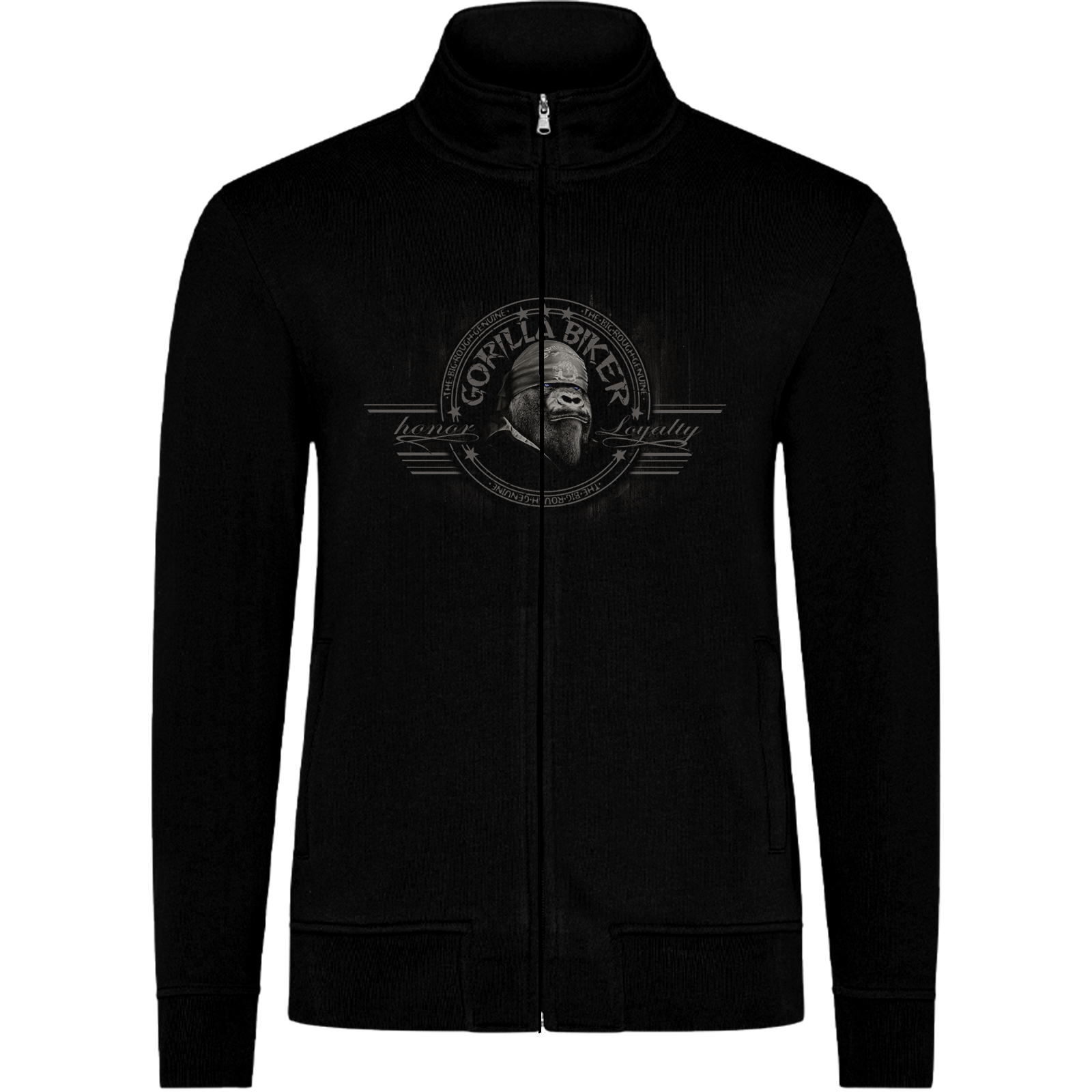 Herren Trainingsjacke ( Gorilla Biker GB50L Logo )