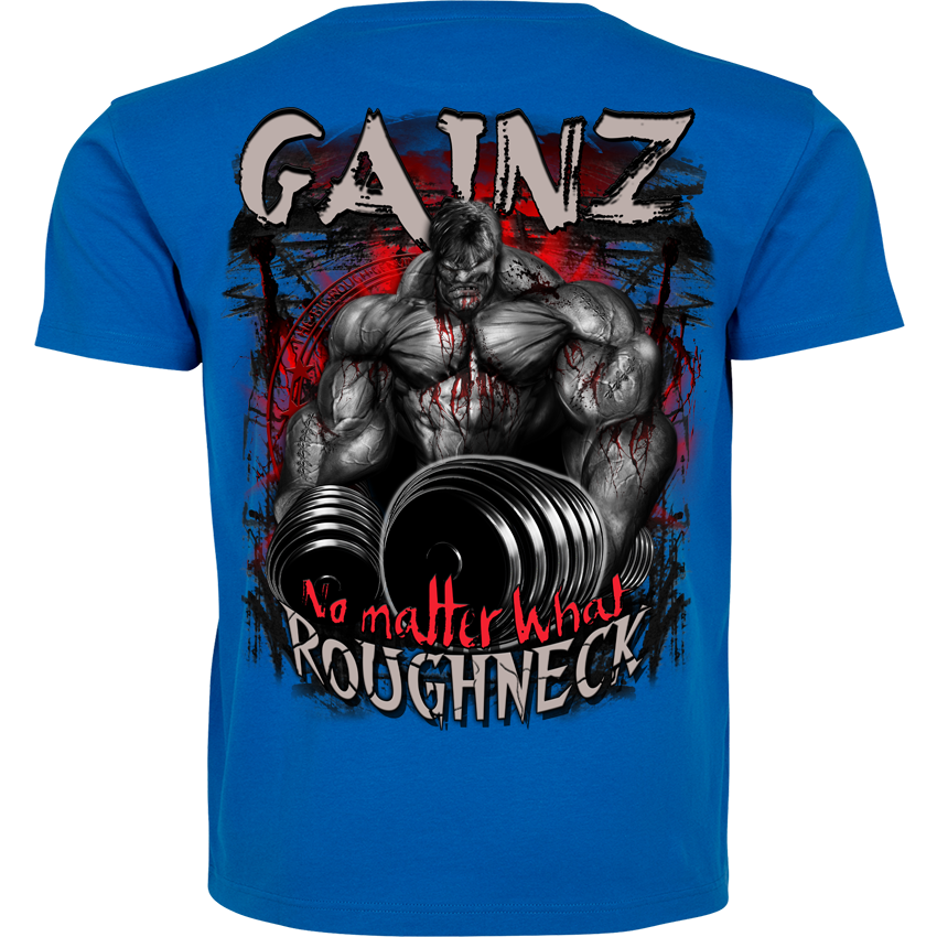 T-Shirt ( MR52 Roughneck Gainz) Rückendruck