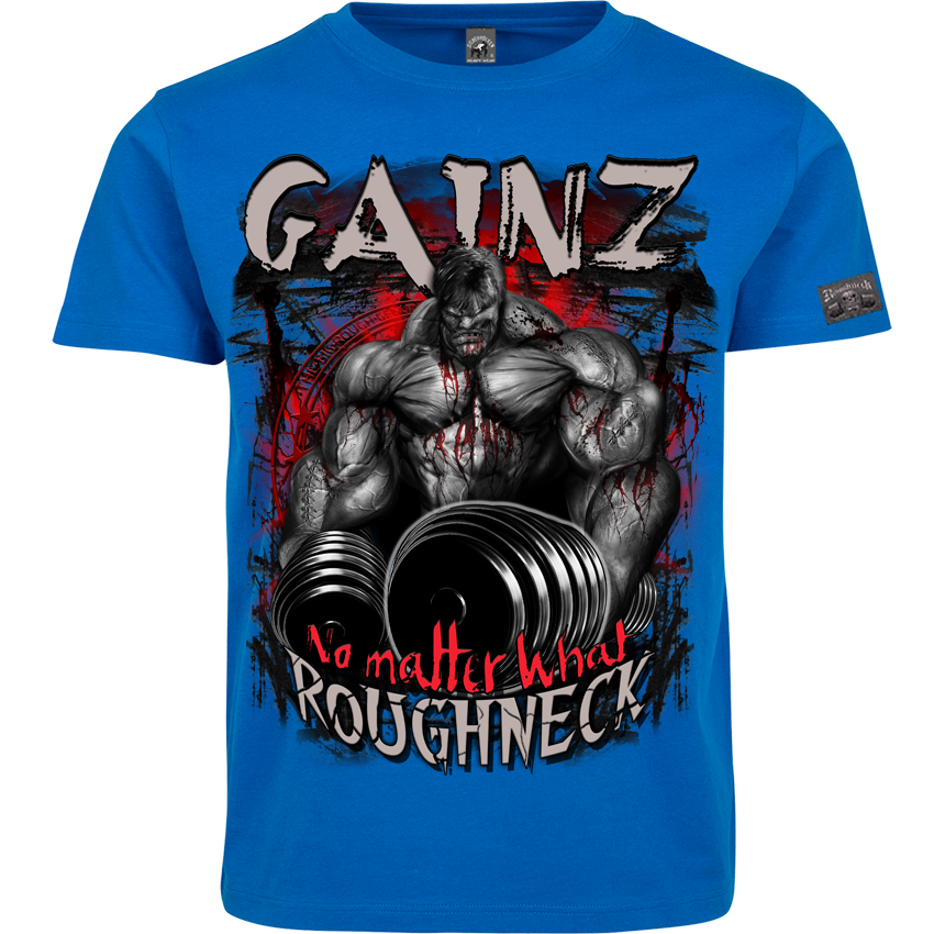 T-Shirt ( MR52 Roughneck Gainz) Frontdruck