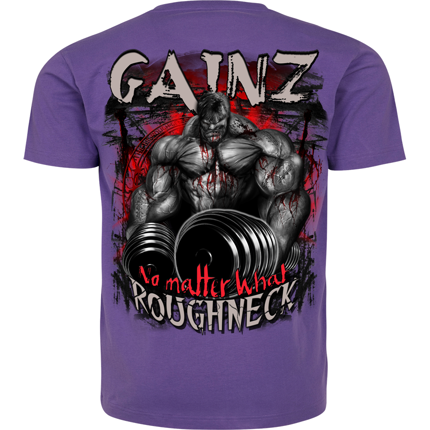 T-Shirt ( MR52 Roughneck Gainz) Rückendruck
