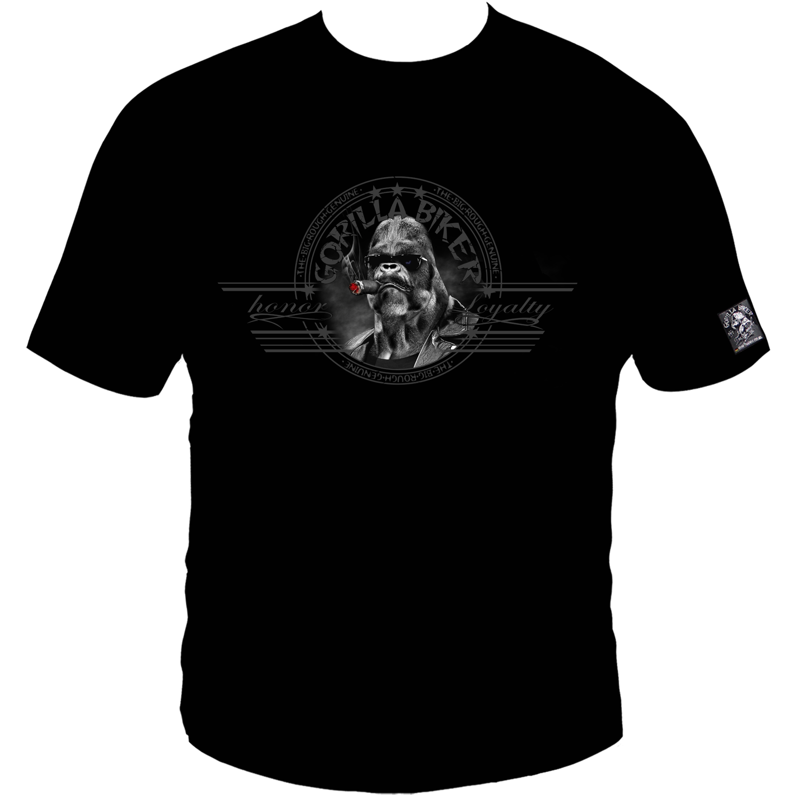 T-Shirt ( GB72N Gorilla Biker I´m Back )