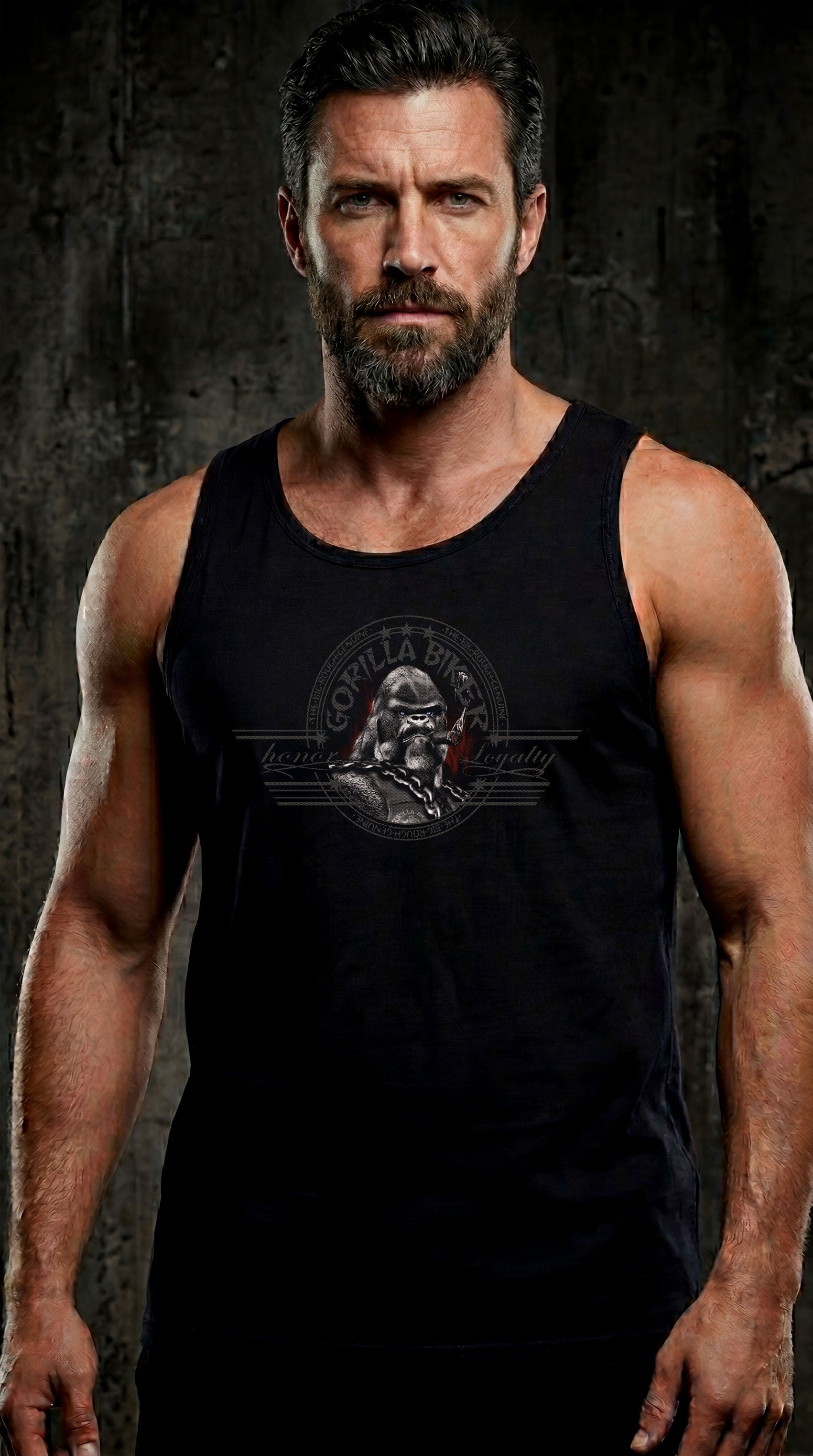 Premium Muscle-Shirt ( Gorilla Biker GB73 )