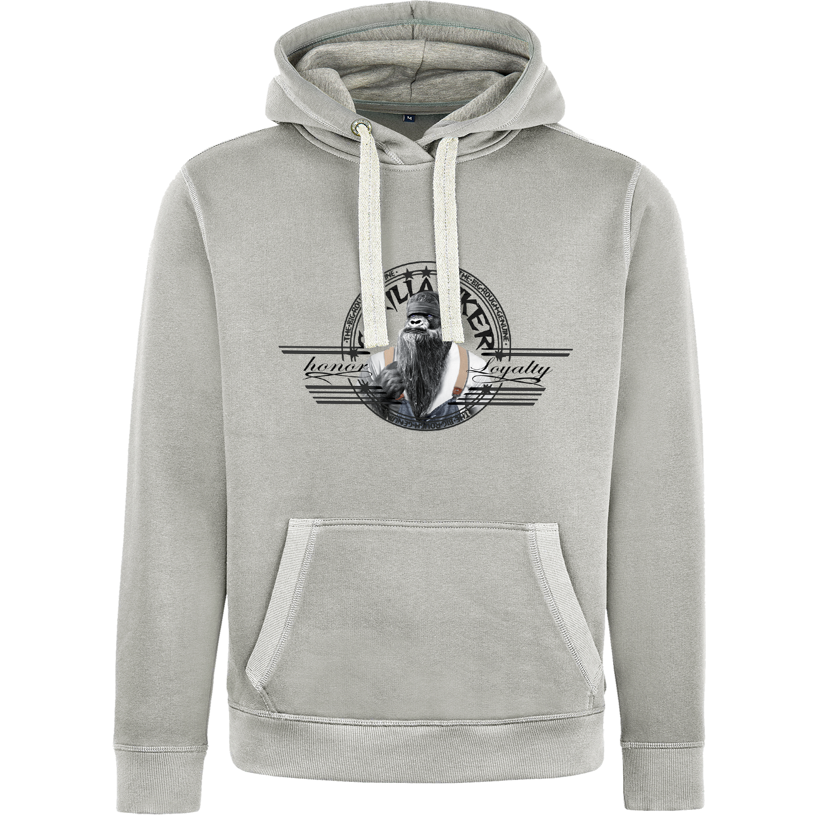 Herren Premium Hoodie ( GB80B Gorilla Biker Old Boy Dan )
