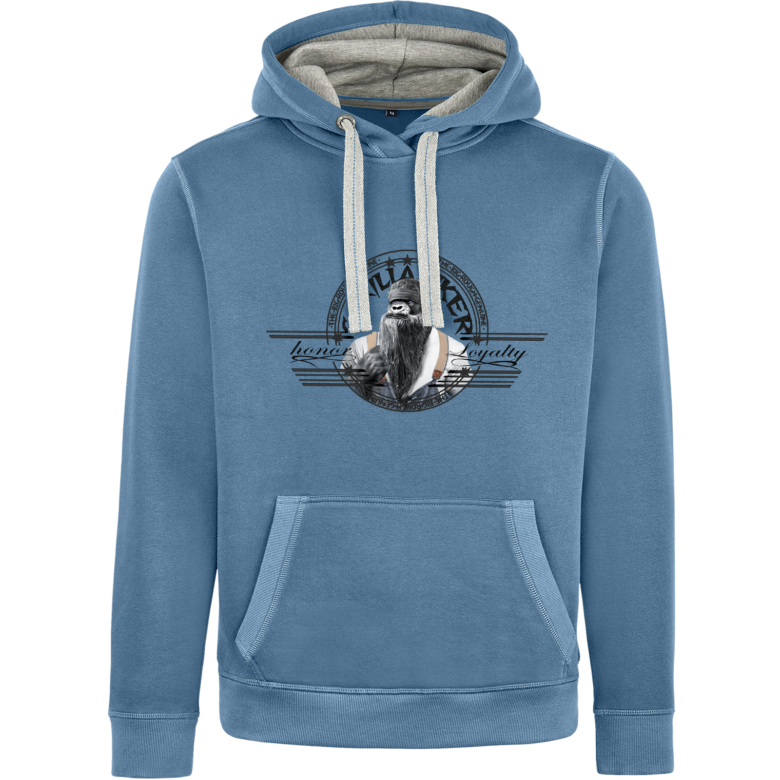 Herren Premium Hoodie ( GB80B Gorilla Biker Old Boy Dan )