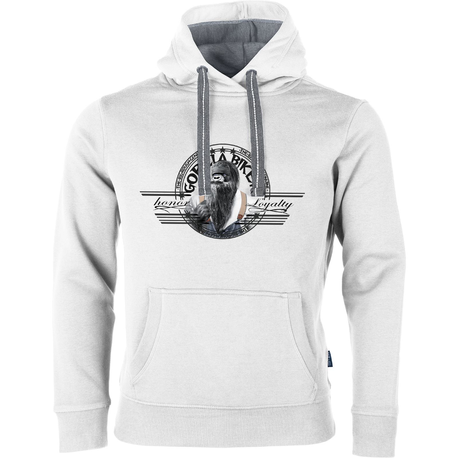 Herren Premium Hoodie ( GB80B Gorilla Biker Old Boy Dan )