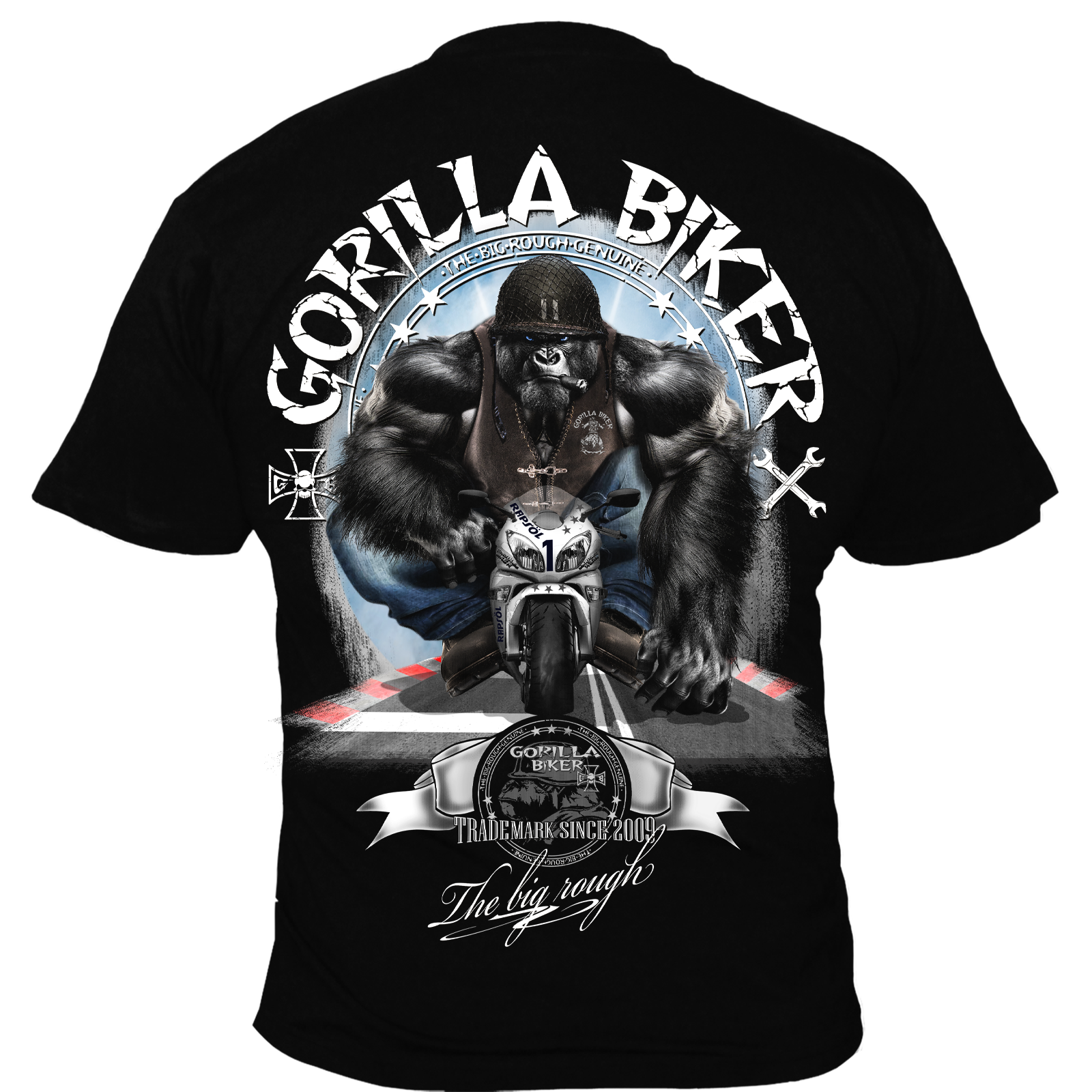 T-Shirt ( Gorilla Biker GB86 Pocket Bike )