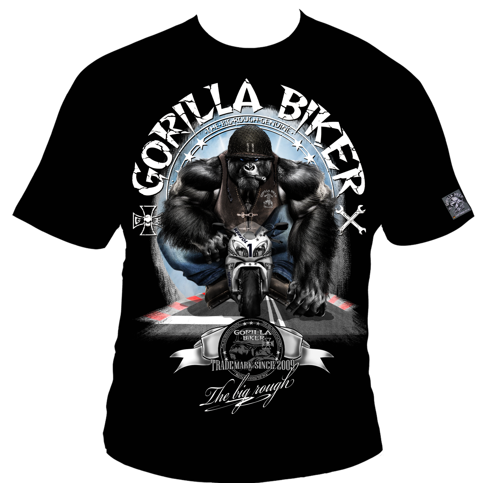 T-Shirt ( Gorilla Biker GB86 Pocket Bike )