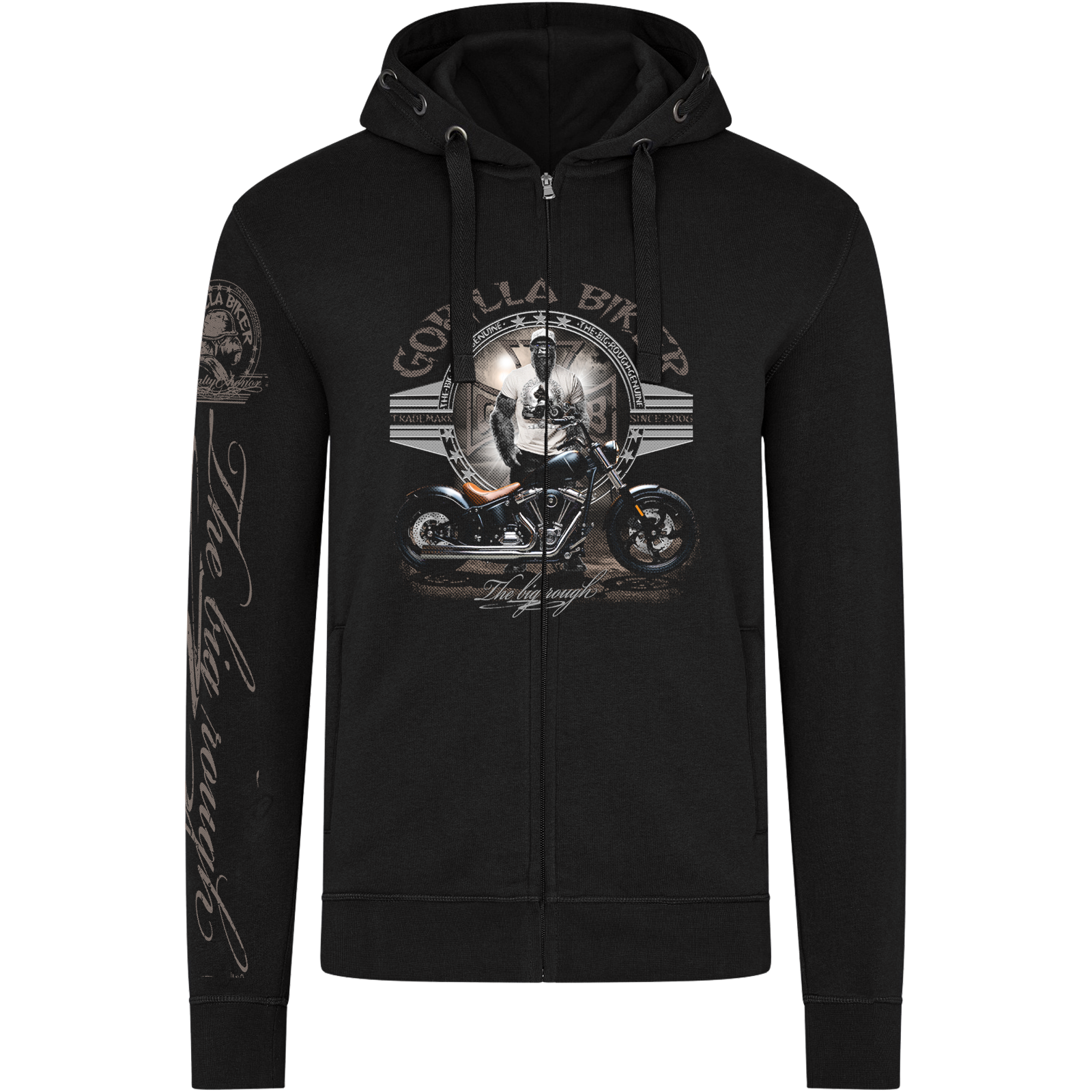Herren Premium Kapuzenjacke ( Gorilla Biker GB91 sporty )