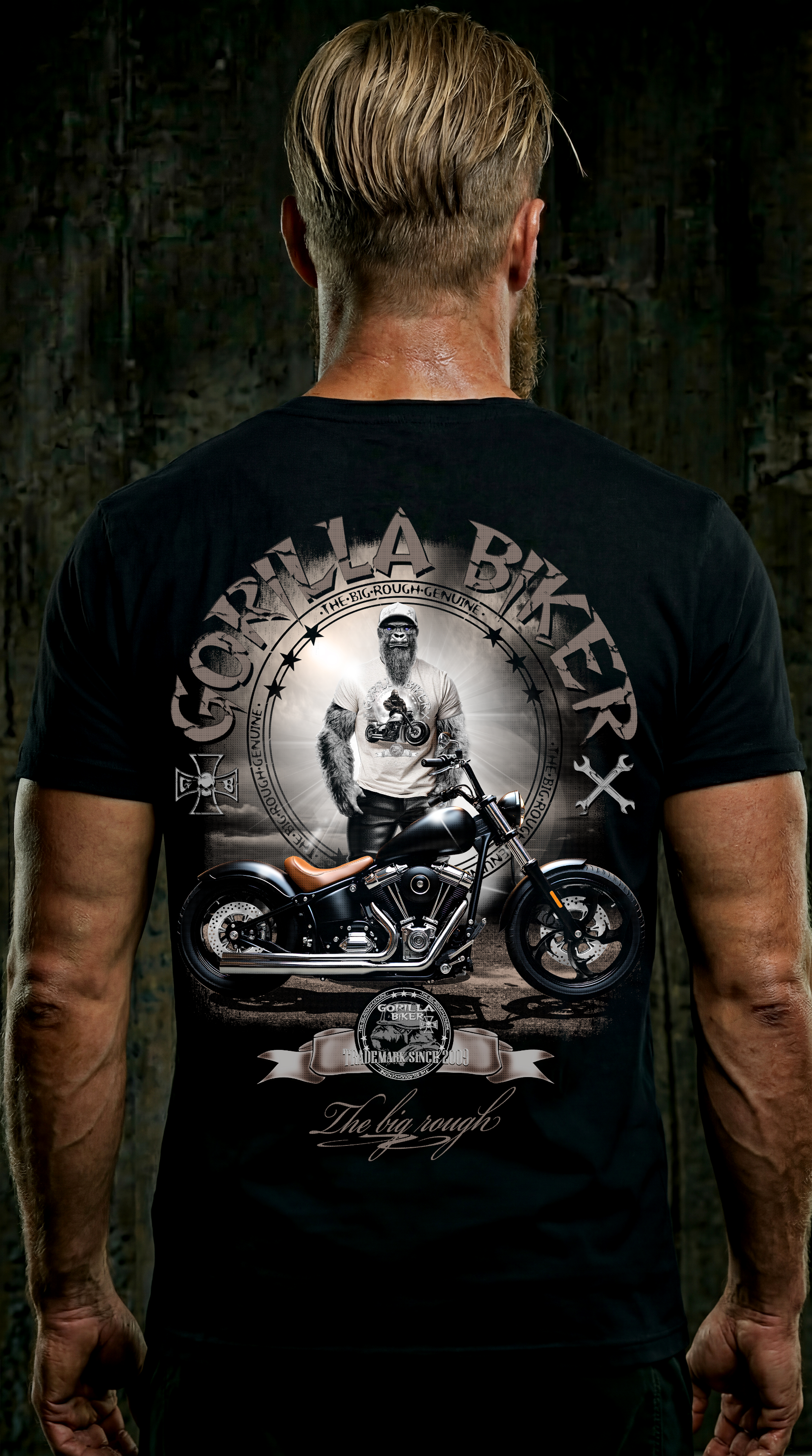 T-Shirt (Gorilla Biker GB91 sporty)