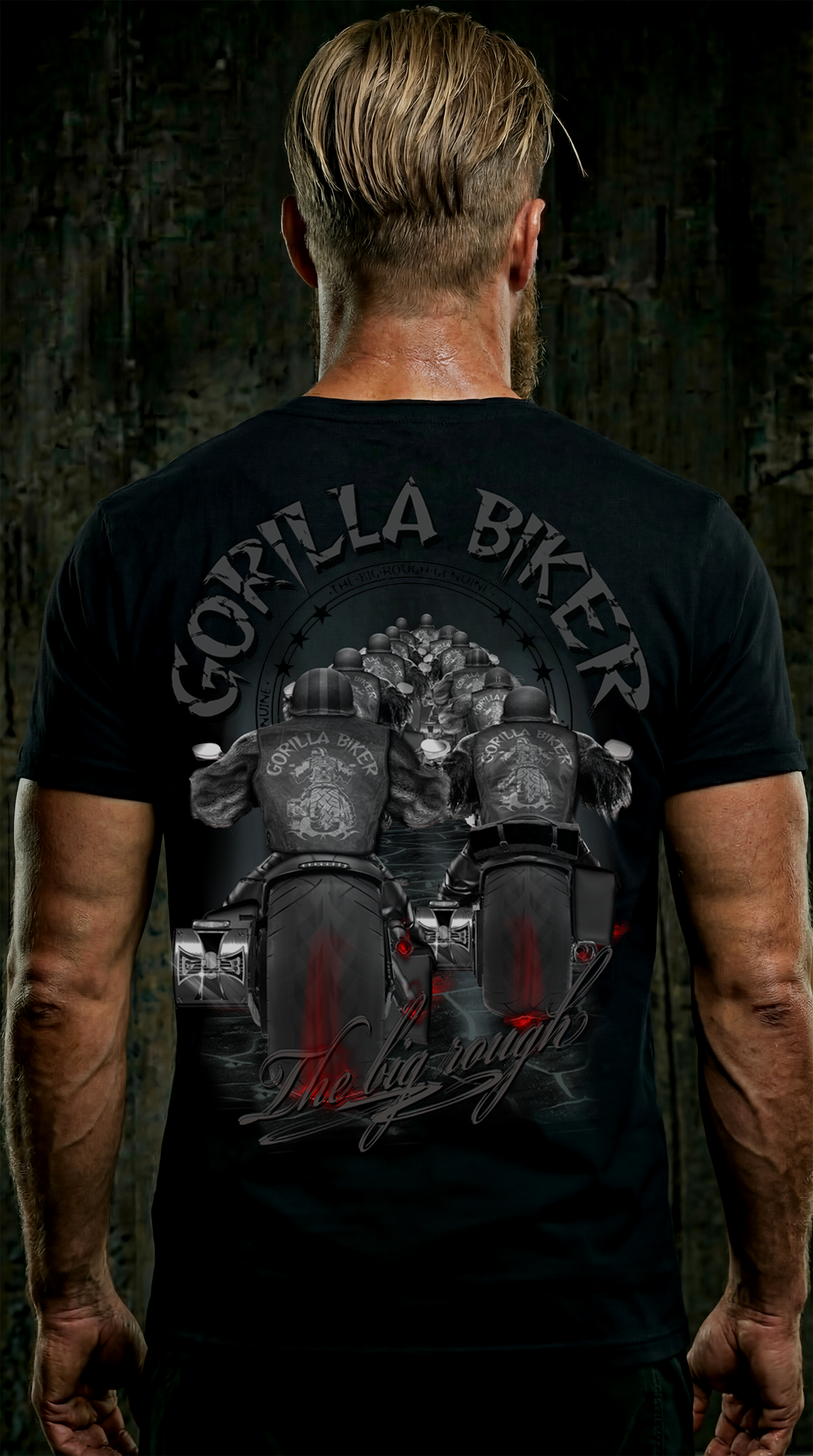 Limited Edition Herren T-Shirt 2026( Gorilla Biker GBL2026 )