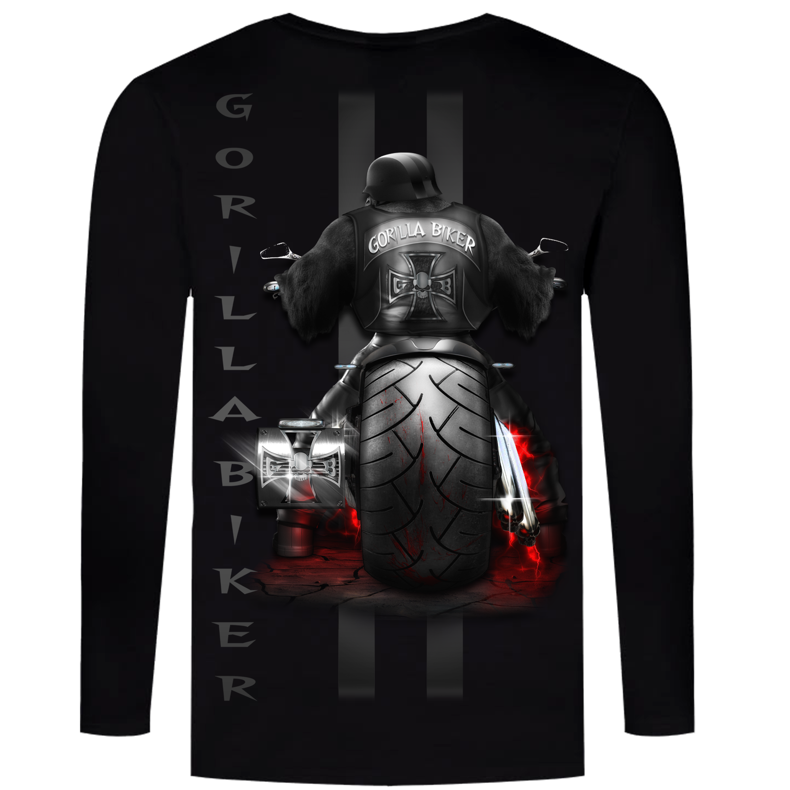 Longsleeve ( GBR1 Gorilla Biker Big Wheel )