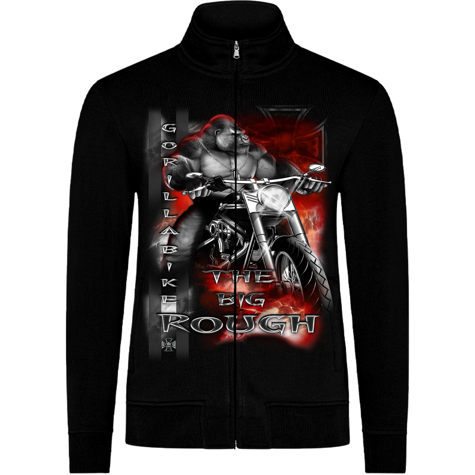 Herren Trainingsjacke ( GBR2 Gorilla Biker )