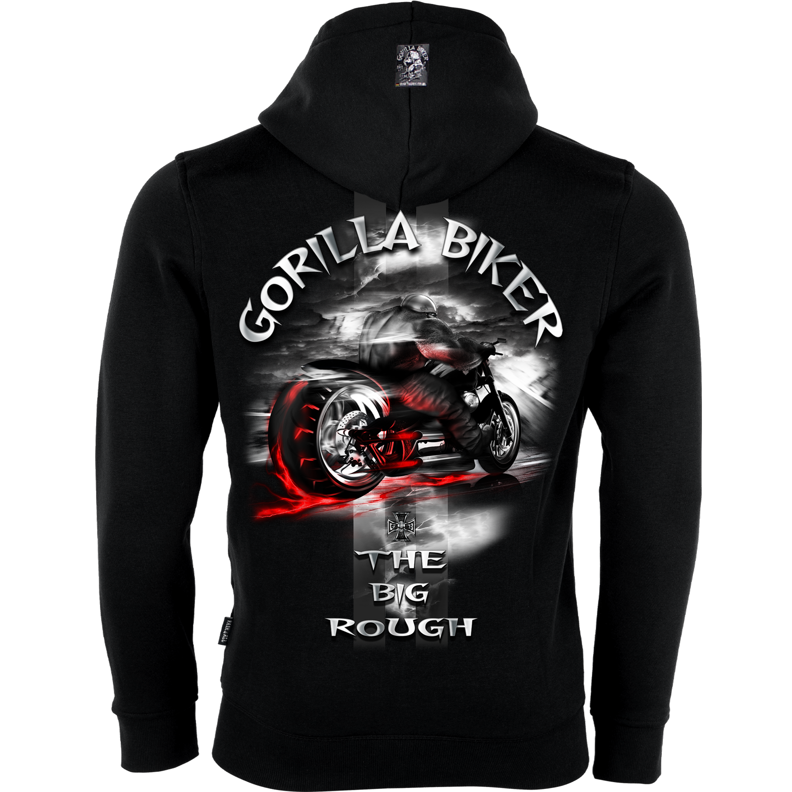 Herren Premium Kapuzenjacke ( Gorilla Biker GBR3 )