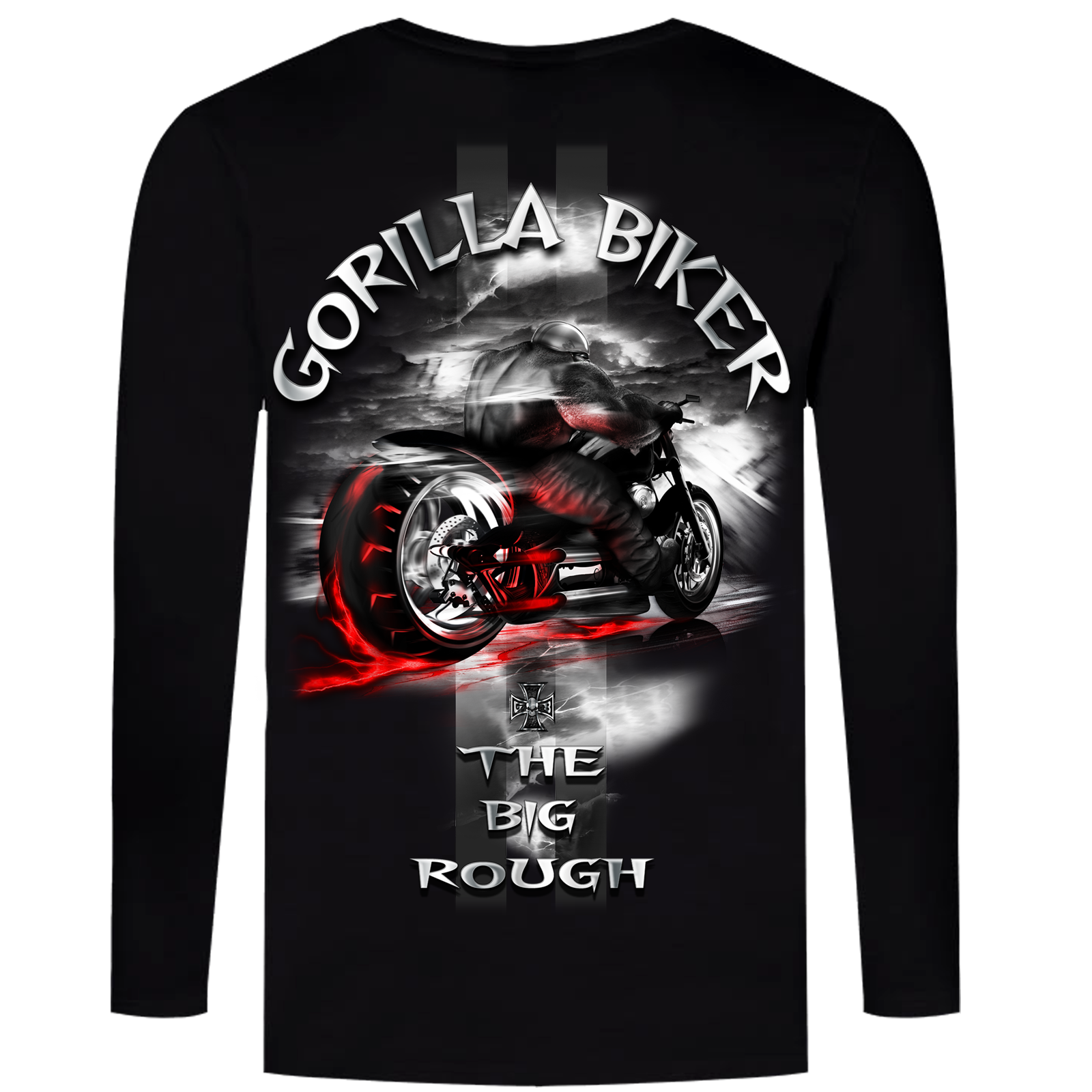 Longsleeve ( GBR3 Gorilla Biker Big Wheel )