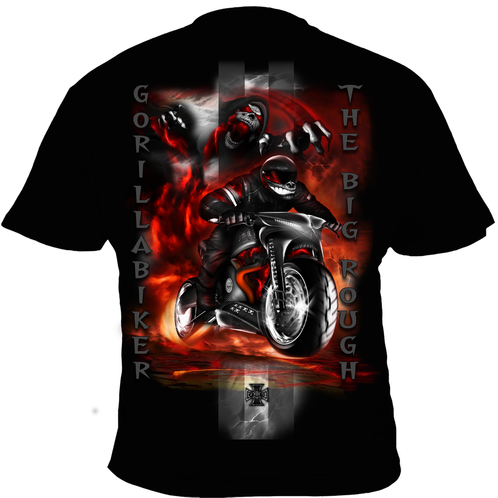 Herren T-Shirt ( GBR4 Gorilla Biker Final Race )