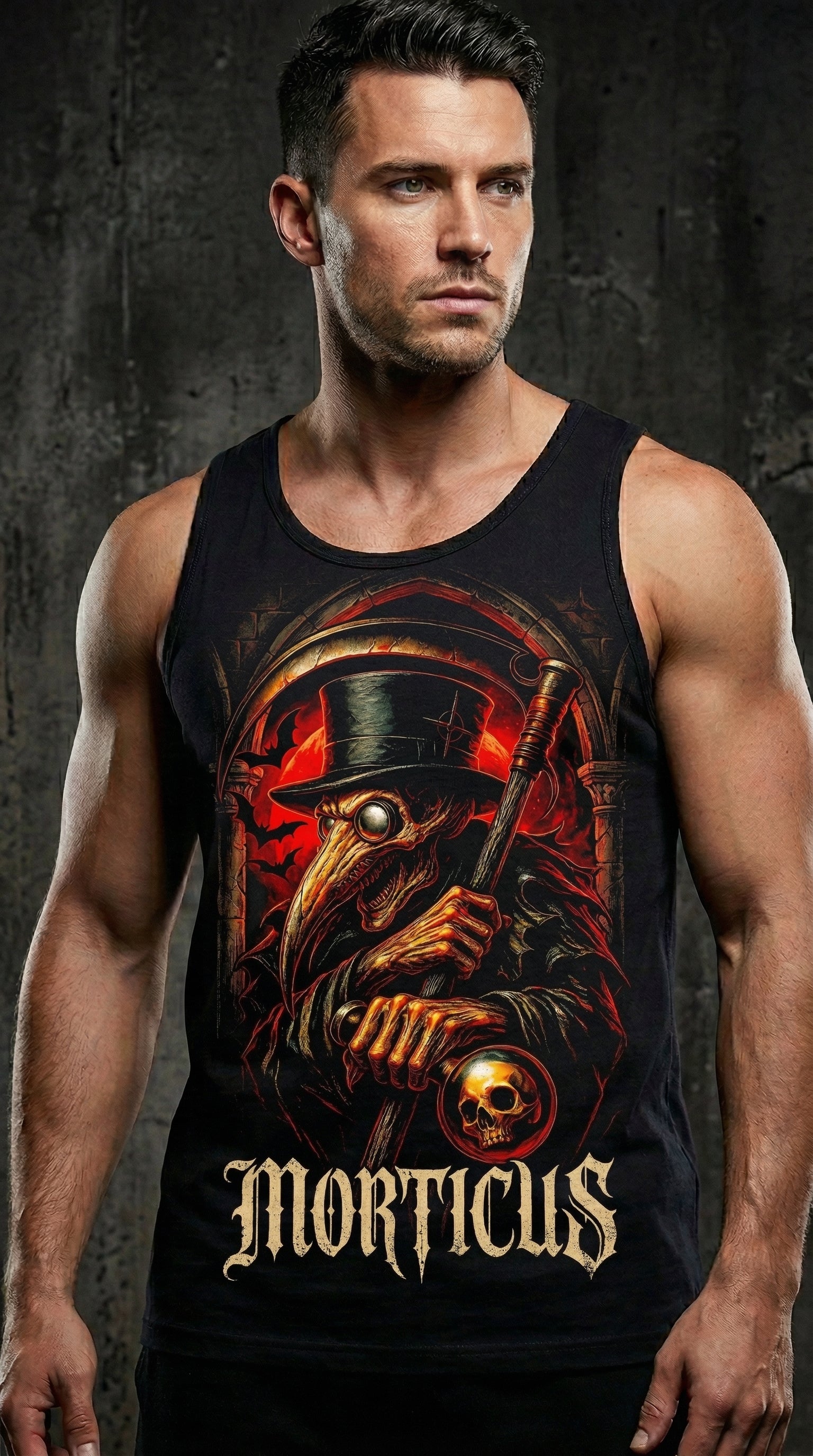 Premium Muscle-Shirt ( Steadfast Darkside SFDS12 Morticus )