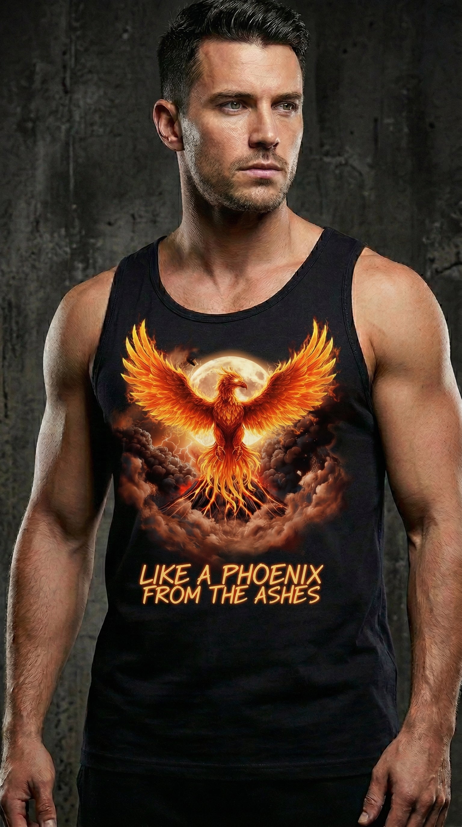 Premium Muscle-Shirt ( Steadfast Darkside SFDS29 Like the Phoenix )