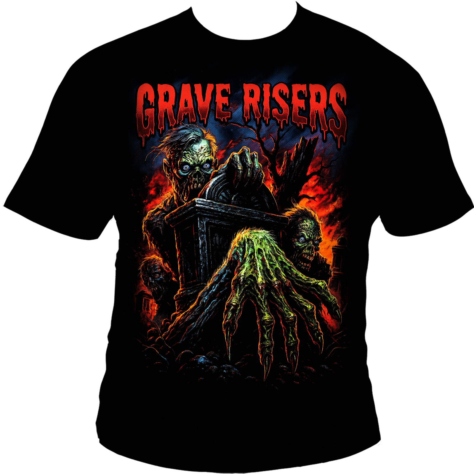 T-Shirt ( Steadfast Darkside SFDS11 Grave Riser )