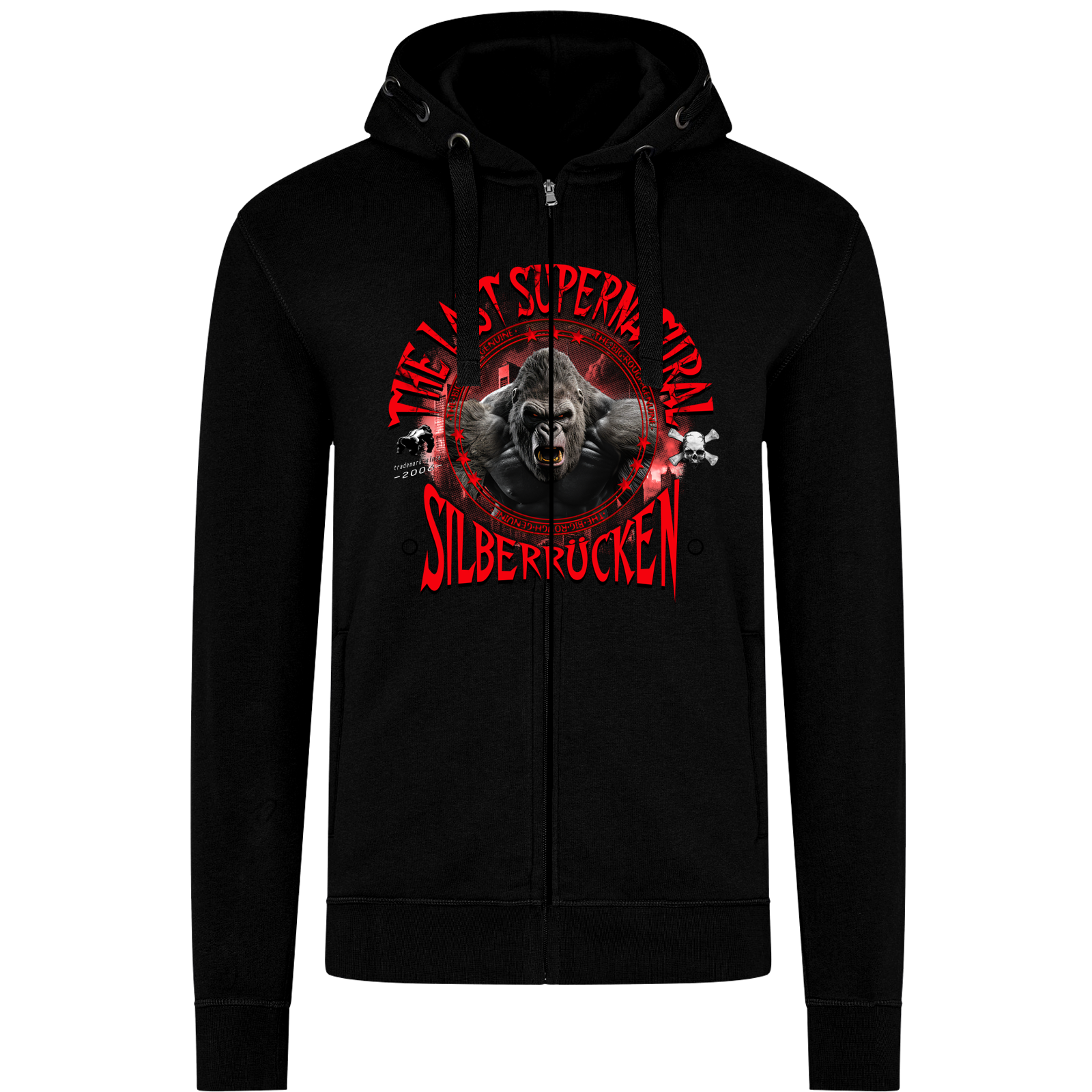 Herren Premium Kapuzenjacke ( Silberrücken SRLS2 )
