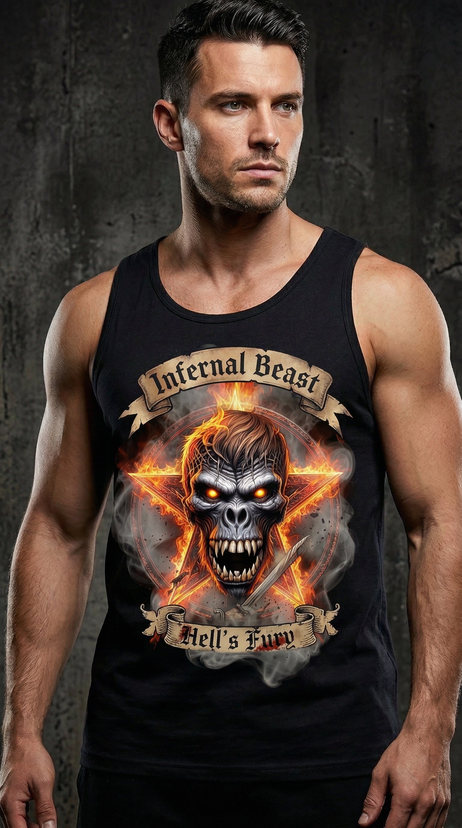 Premium Muscle-Shirt ( Steadfast Darkside SFDS9 Zomgo )