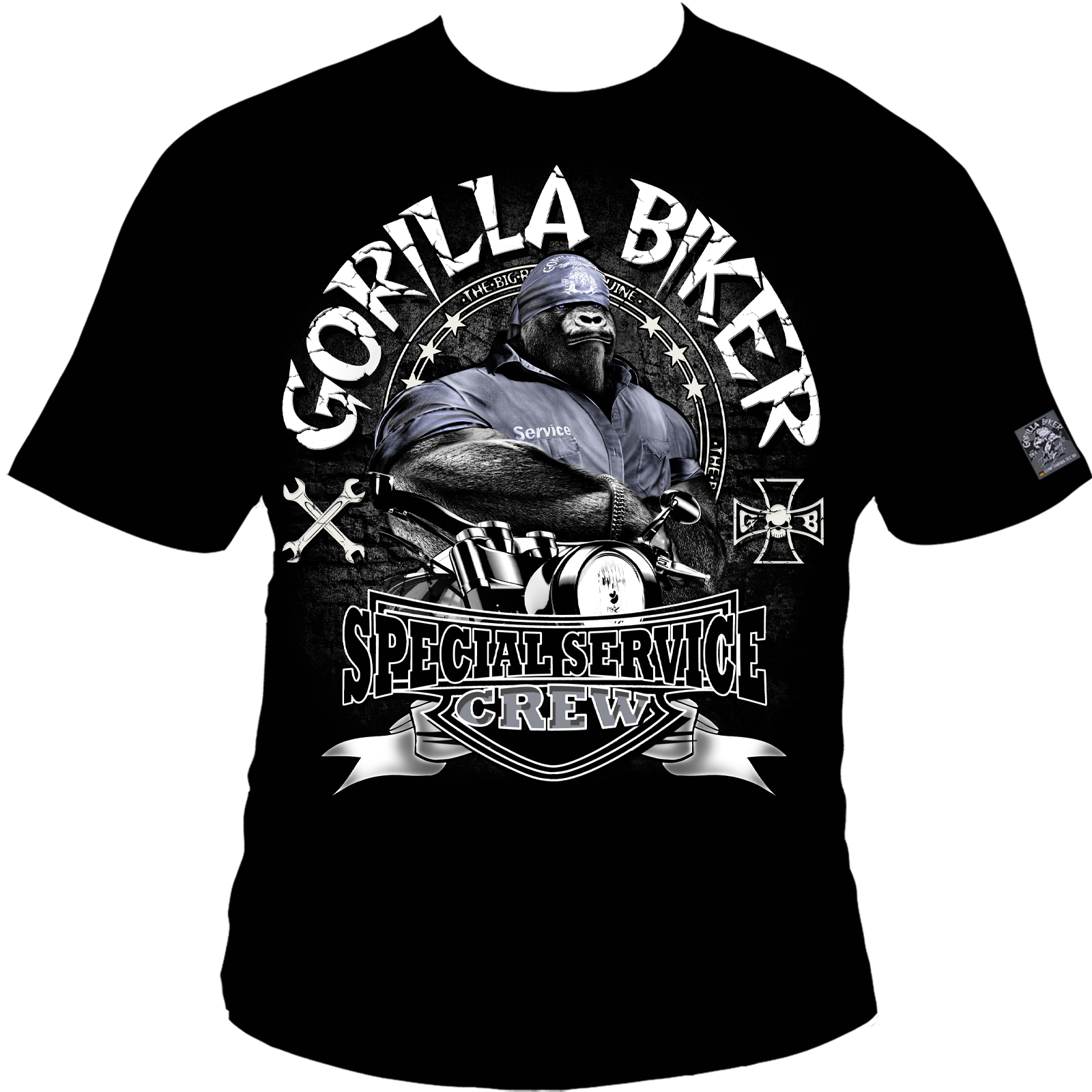 T-Shirt ( GB26D Gorilla Biker Special Service )