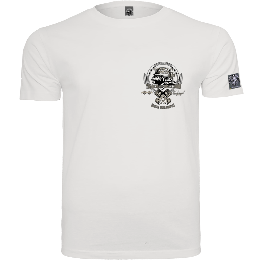 T-Shirt ( GB75 Gorilla Biker Friendly Service Crew ) Backprint