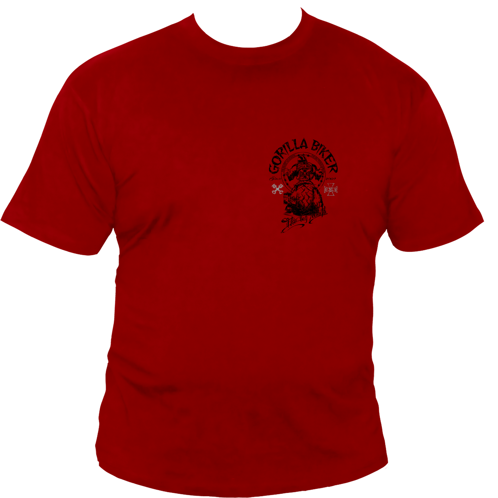 T-Shirt ( Gorilla Biker Logo )