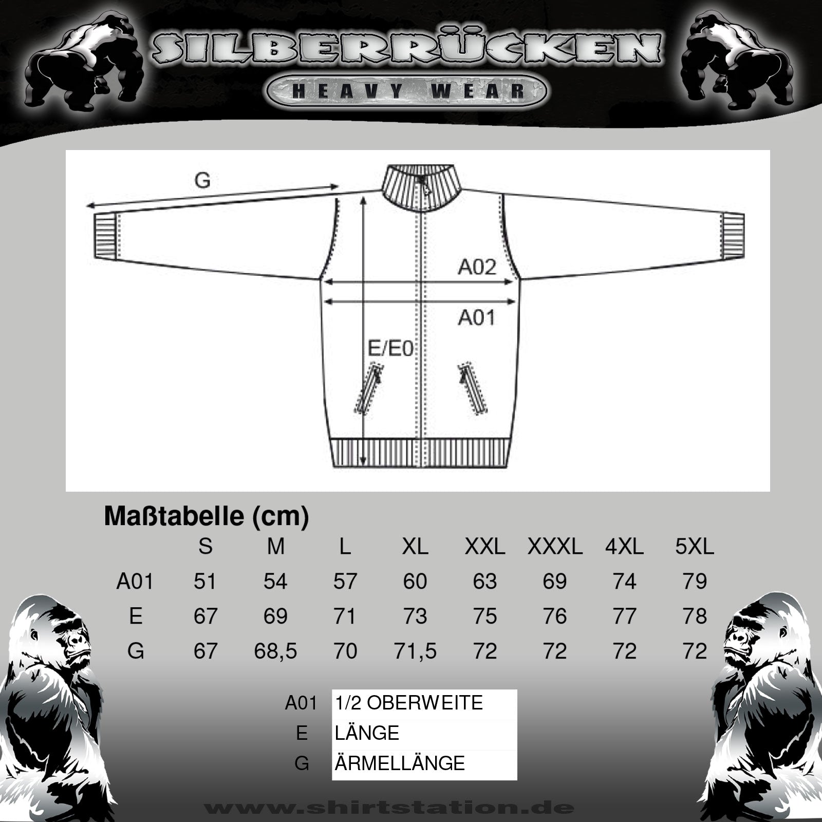 Limited Edition Trainingsjacke ( Silberrücken SR20Y 20 Jahre Jubiläum )