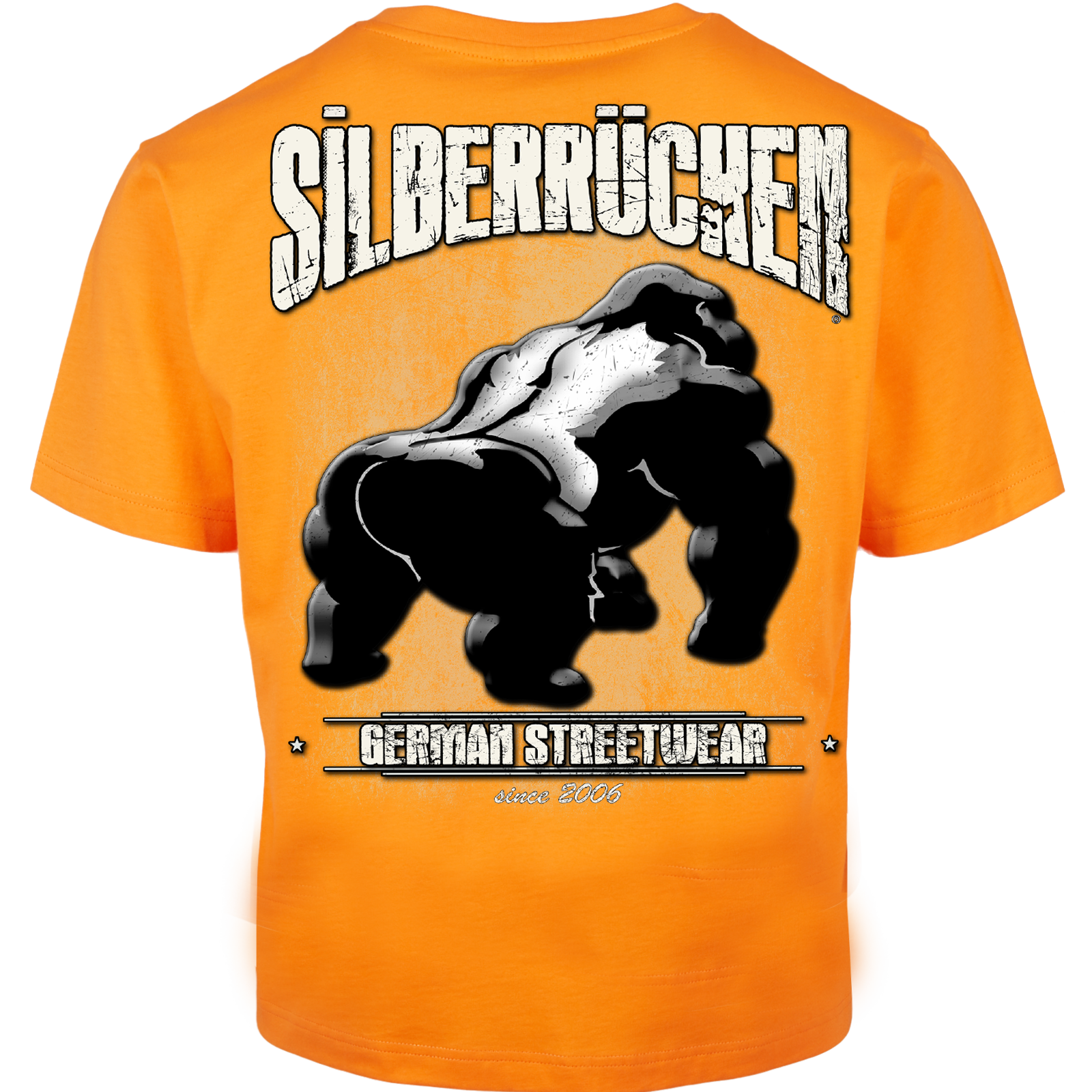 Herren T-Shirt ( Silberrücken SR163 Grundmotiv )
