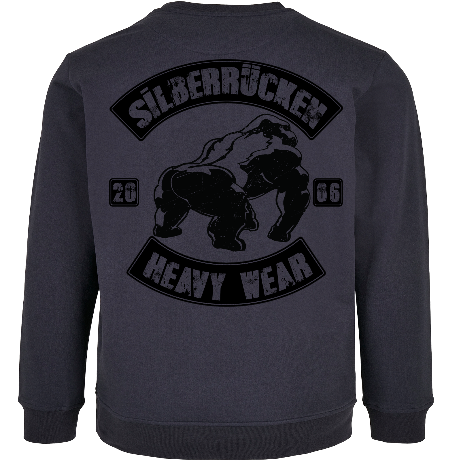 Premium Sweatshirt ( Silberrücken SR2022F Grundmotiv )