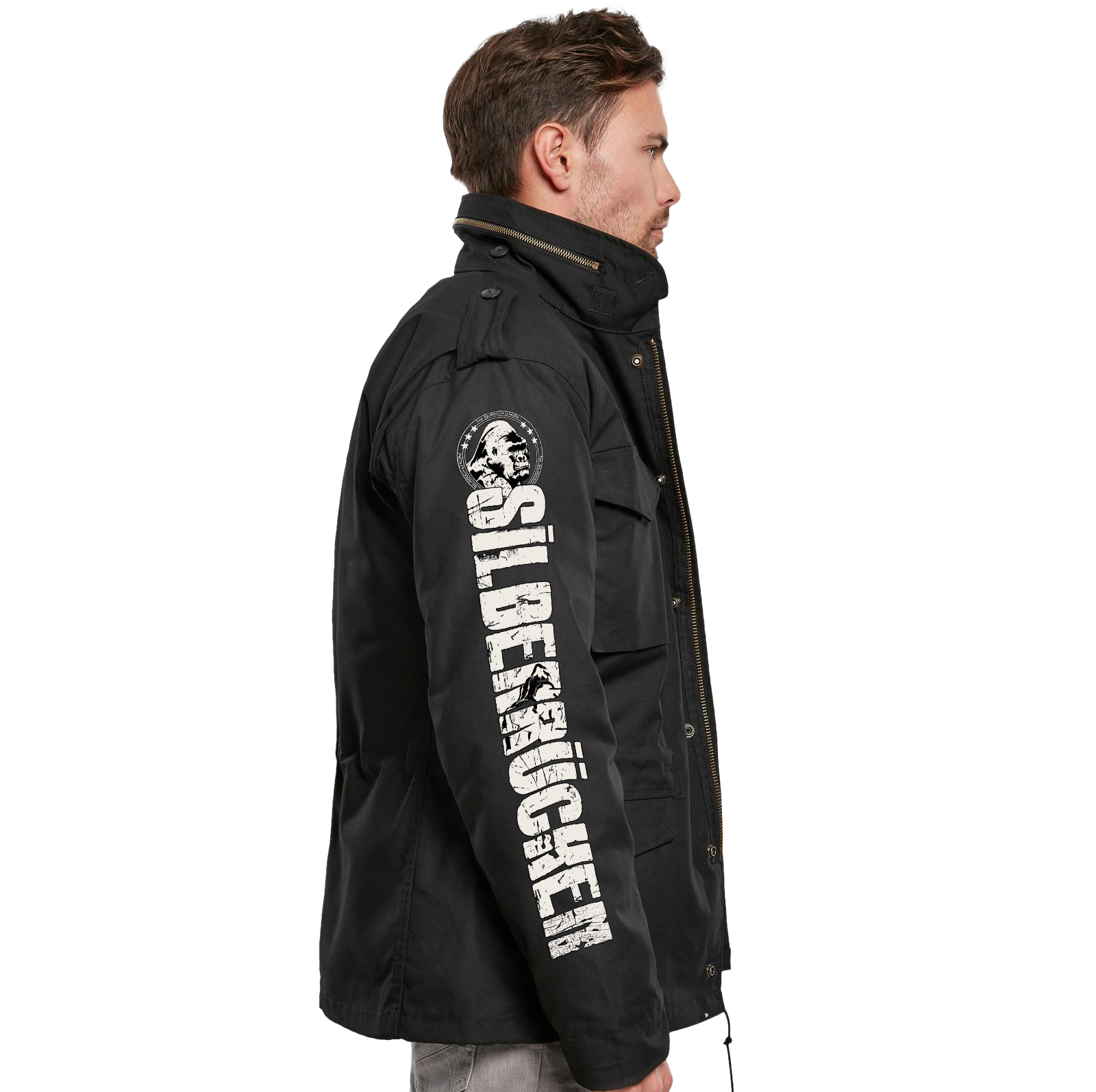 Parka ( SR2022W Silberrücken Worldwide ) Schwarz