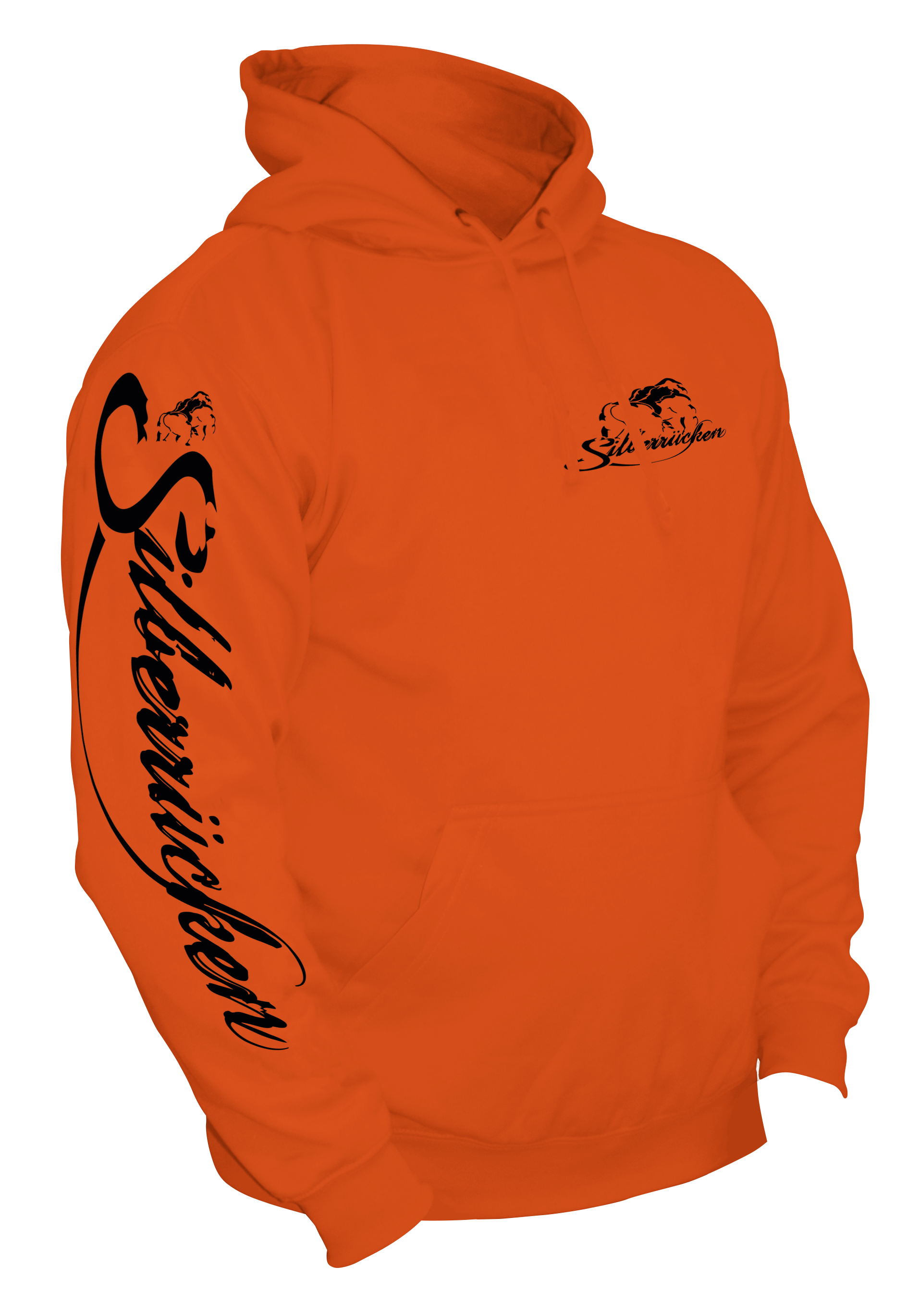 Neon Hoodie ( SR101N Silberrücken Grundmotiv )
